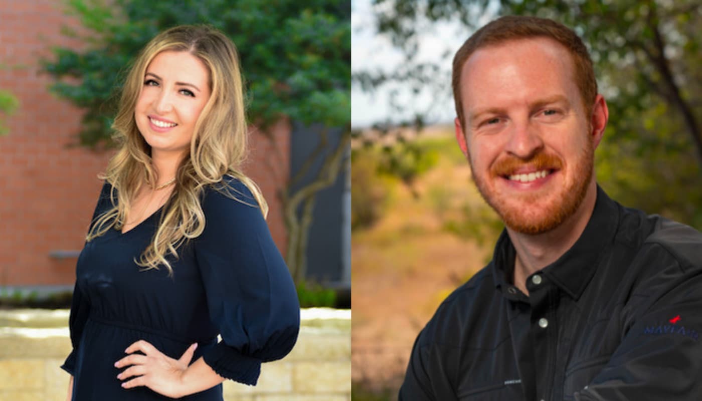 Nataliya Laypa and James Tipton