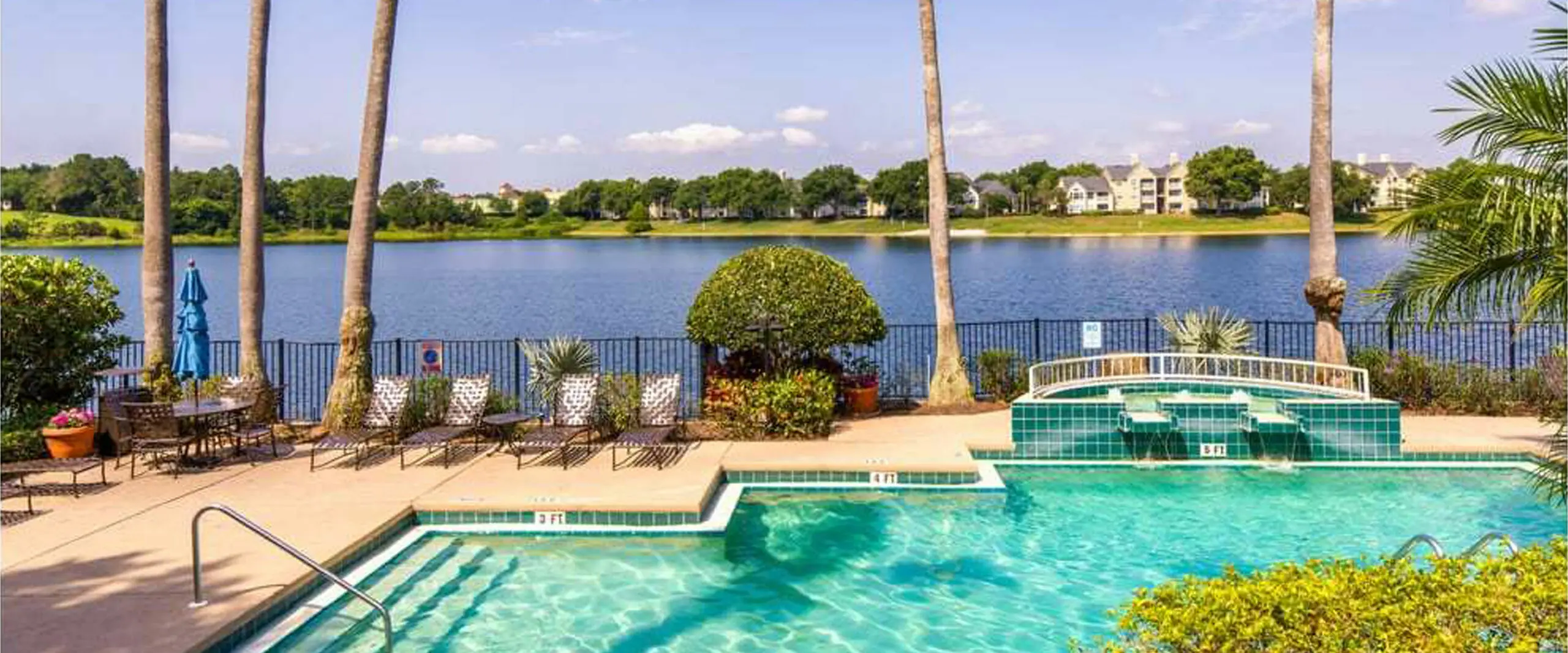 The pool at Metro West in Lake Tahoe, Florida.